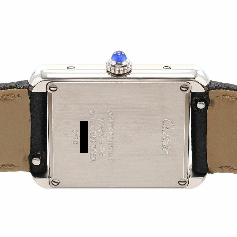 【中古】CARTIER TANK SOLO SMALL MODEL カルティエ タンク ソロSM ライトシルバー オパライン ダイアル WSTA0030