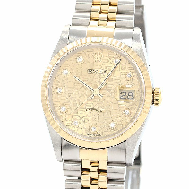 【中古】ROLEX OYSTER PERPETUAL DATEJUST 36 ロレックス オイスター パーペチュアル デイトジャスト 36 16233G