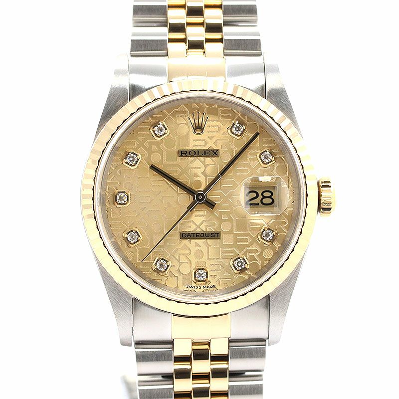 【中古】ROLEX OYSTER PERPETUAL DATEJUST 36 ロレックス オイスター パーペチュアル デイトジャスト 36 16233G