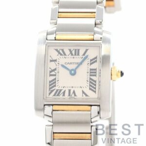 【中古】CARTIER TANK FRANCAISE SMALL MODEL カルティエ タンク フランセーズ SM W51007Q4