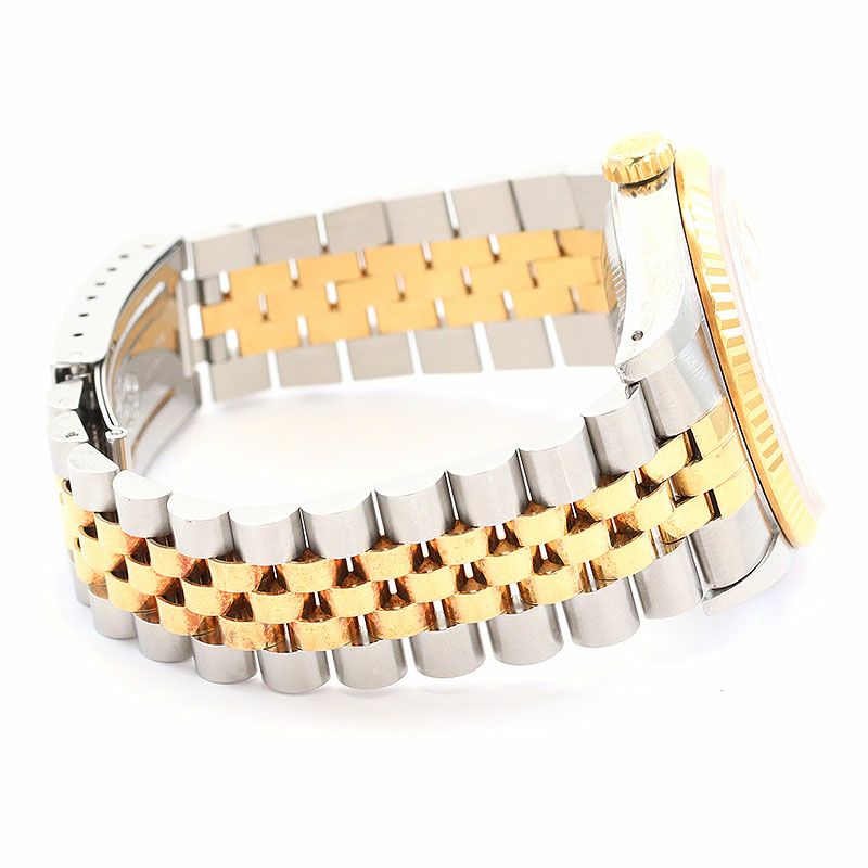 【中古】ROLEX OYSTER PERPETUAL DATEJUST 36 LINEN DIAL ロレックス オイスターパーペチュアル デイトジャスト 36 リネンダイヤル 16233