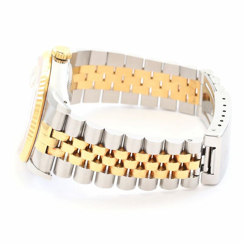 【中古】ROLEX OYSTER PERPETUAL DATEJUST 36 LINEN DIAL ロレックス オイスターパーペチュアル デイトジャスト 36 リネンダイヤル 16233