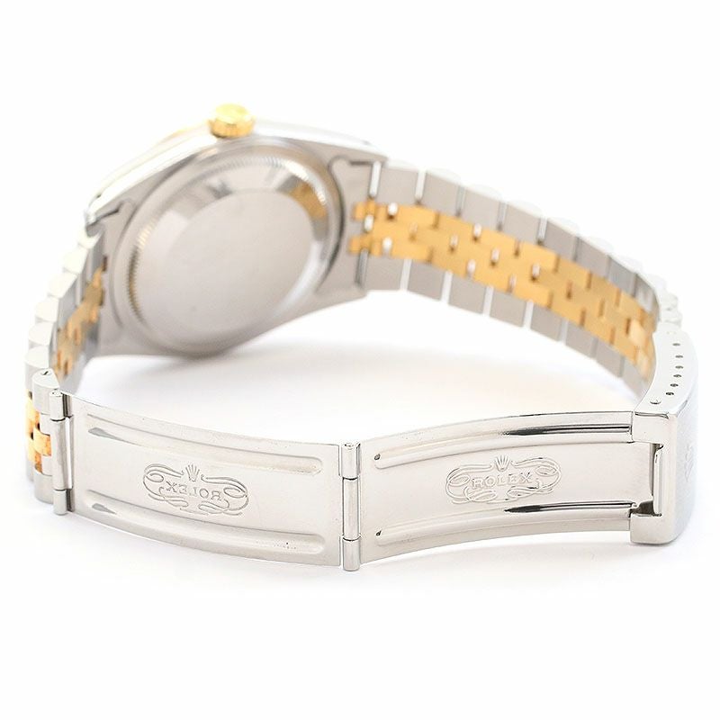 【中古】ROLEX OYSTER PERPETUAL DATEJUST 36 LINEN DIAL ロレックス オイスターパーペチュアル デイトジャスト 36 リネンダイヤル 16233