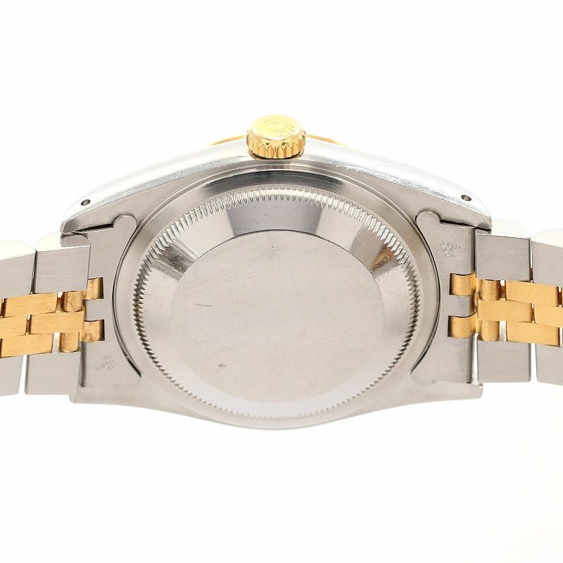 【中古】ROLEX OYSTER PERPETUAL DATEJUST 36 LINEN DIAL ロレックス オイスターパーペチュアル デイトジャスト 36 リネンダイヤル 16233