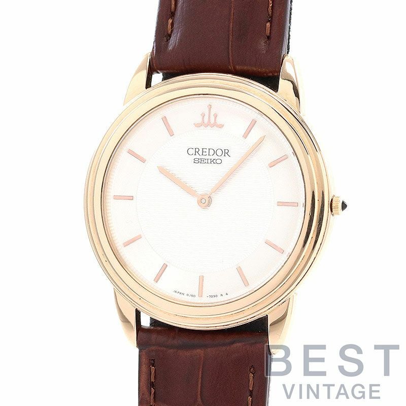 【中古】SEIKO CREDOR SIGNO QUARTZ セイコー クレドール シグノ クオーツ GBAT014 (8J80-7020)