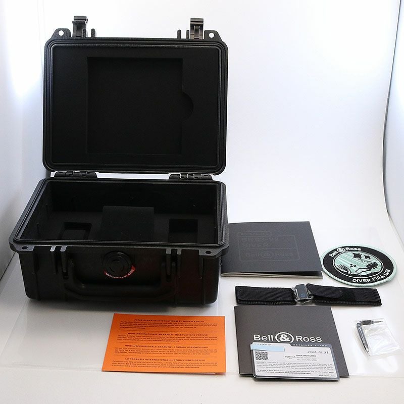 【中古】BELL & ROSS BR 03-92 DIVER FULL LUM ベル&ロス BR03-92 ダイバー フルラム BR0392-D-C5-CE/SRB