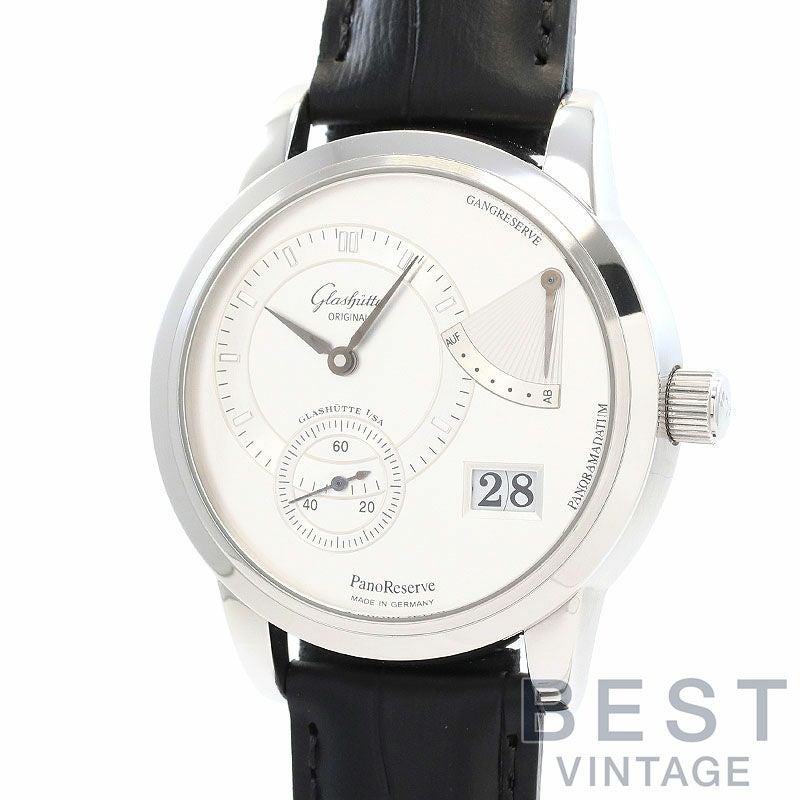 【中古】GLASHUTTE ORIGINAL PANO RESERVE グラスヒュッテ・オリジナル パノリザーブ 65-01-02-02-04