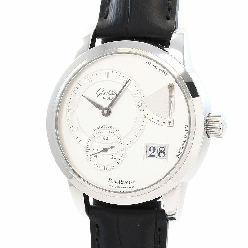 【中古】GLASHUTTE ORIGINAL PANO RESERVE グラスヒュッテ・オリジナル パノリザーブ 65-01-02-02-04