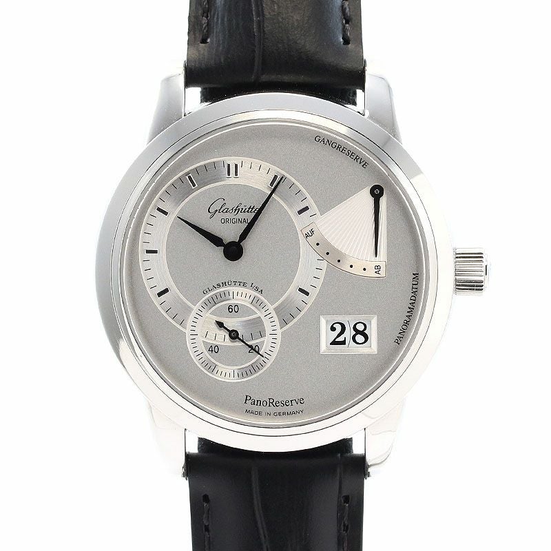【中古】GLASHUTTE ORIGINAL PANO RESERVE グラスヒュッテ・オリジナル パノリザーブ 65-01-02-02-04