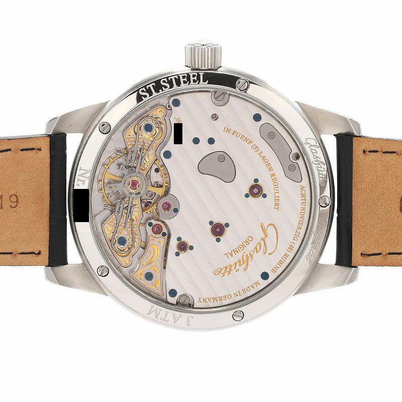 【中古】GLASHUTTE ORIGINAL PANO RESERVE グラスヒュッテ・オリジナル パノリザーブ 65-01-02-02-04