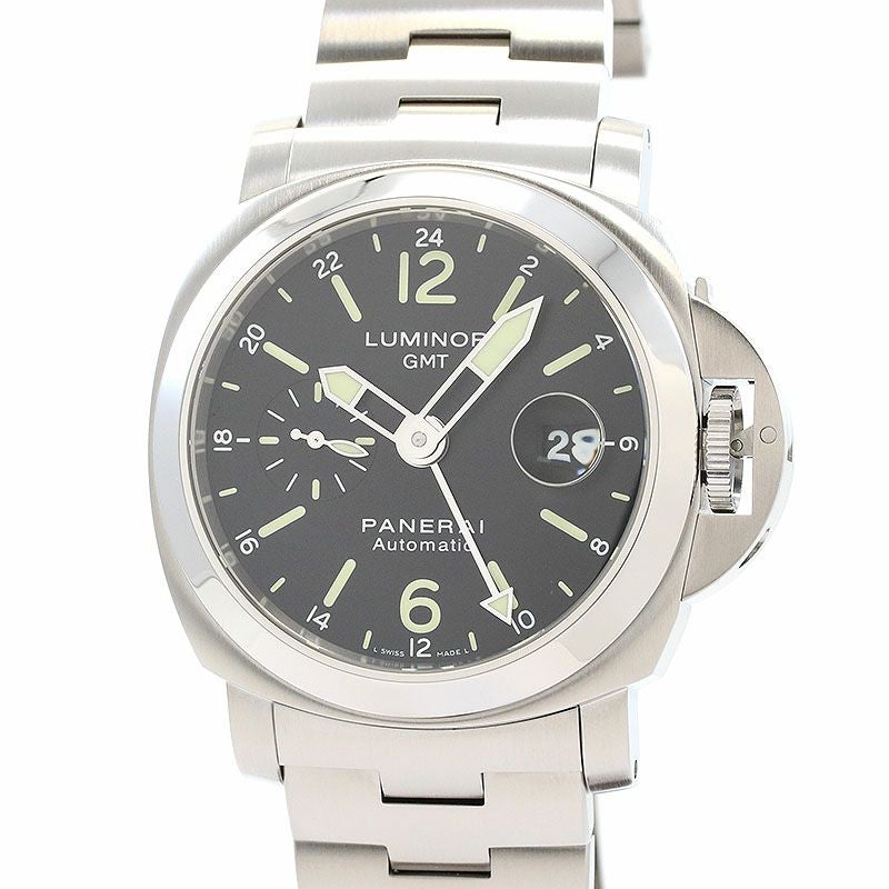 【中古】OFFICINE PANERAI LUMINOR GMT AUTOMATIC ACCIAIO 44MM オフィチーネ・パネライ ルミノール GMT オートマティック アッチャイオ 44MM PAM00297