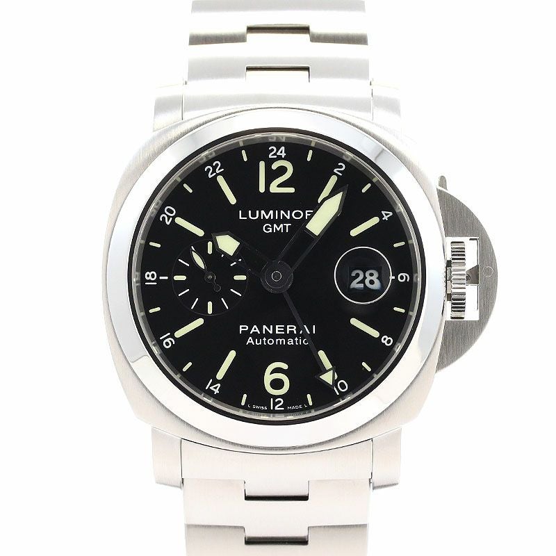 【中古】OFFICINE PANERAI LUMINOR GMT AUTOMATIC ACCIAIO 44MM オフィチーネ・パネライ ルミノール GMT オートマティック アッチャイオ 44MM PAM00297
