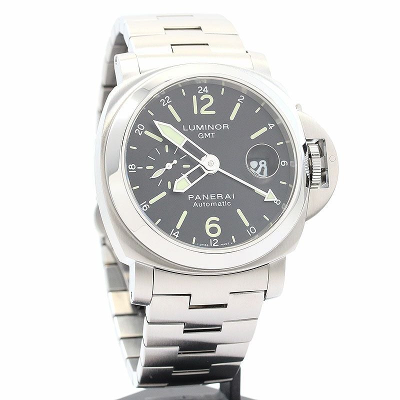 【中古】OFFICINE PANERAI LUMINOR GMT AUTOMATIC ACCIAIO 44MM オフィチーネ・パネライ ルミノール GMT オートマティック アッチャイオ 44MM PAM00297