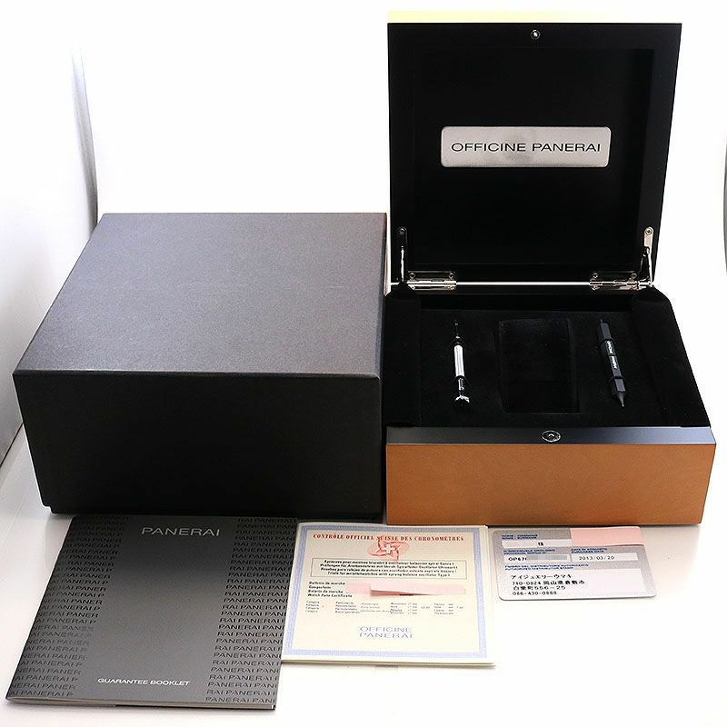 【中古】OFFICINE PANERAI LUMINOR GMT AUTOMATIC ACCIAIO 44MM オフィチーネ・パネライ ルミノール GMT オートマティック アッチャイオ 44MM PAM00297
