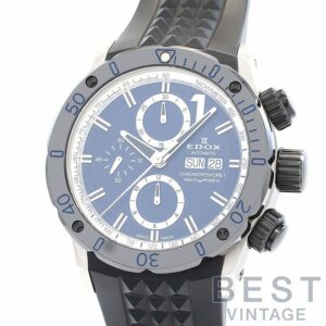 【中古】EDOX CHRONOOFFSHORE-1 CHRONOGRAPH AUTOMATIC TOMIYA LIMITED EDITION エドックス クロノオフショア1 クロノグラフ・オートマティック トミヤ限定 01122-357N1-BUINT