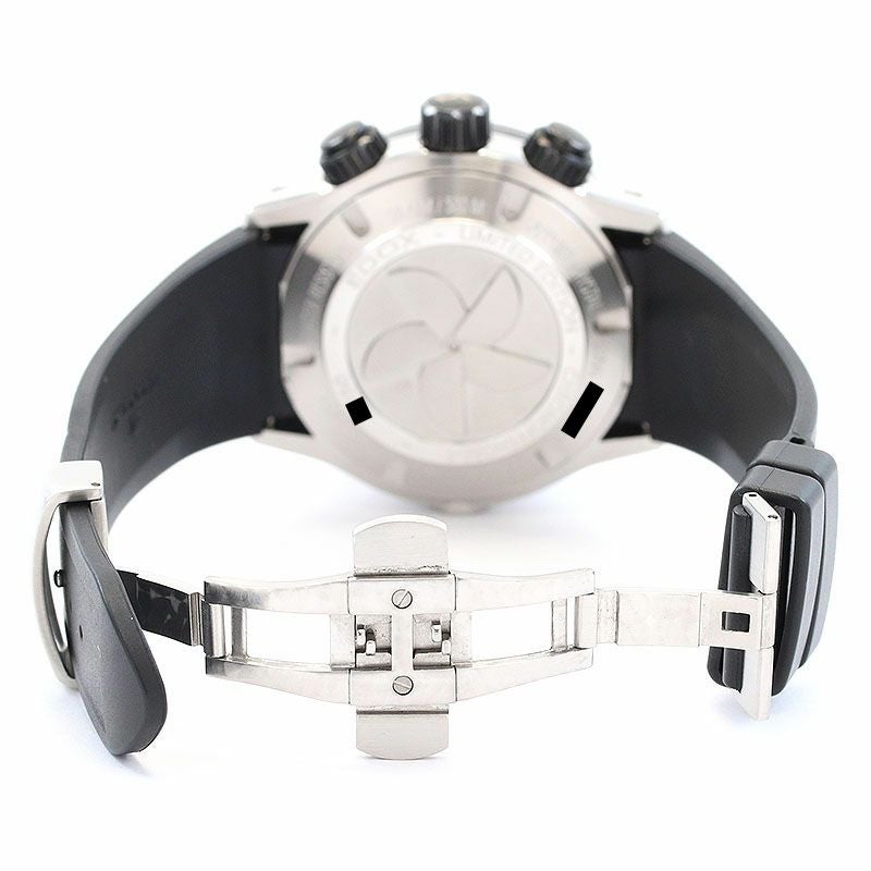 【中古】EDOX CHRONOOFFSHORE-1 CHRONOGRAPH AUTOMATIC TOMIYA LIMITED EDITION エドックス クロノオフショア1 クロノグラフ・オートマティック トミヤ限定 01122-357N1-BUINT