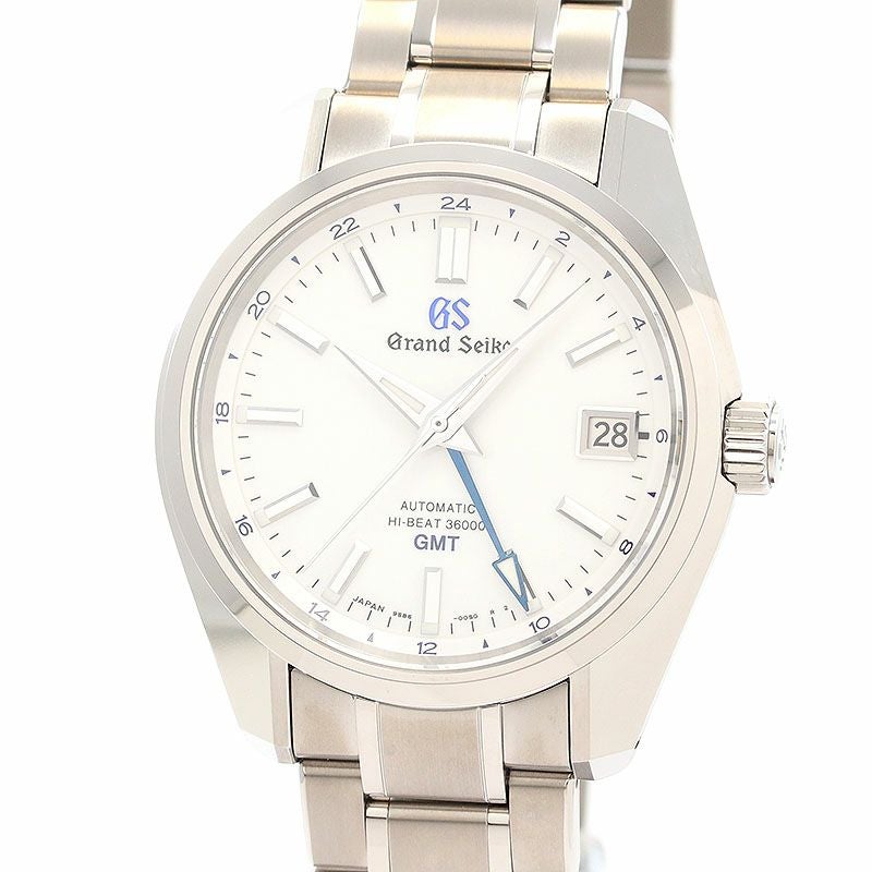 【中古】GRAND SEIKO HERITAGE COLLECTION HI-BEAT 36000 GMT 44GS 55TH ANNIVERSARY LIMITED EDITION グランドセイコー ヘリテージコレクション メカニカルハイビートGMT 44GS 55周年記念限定モデル SBGJ255 (9S86-00R0)