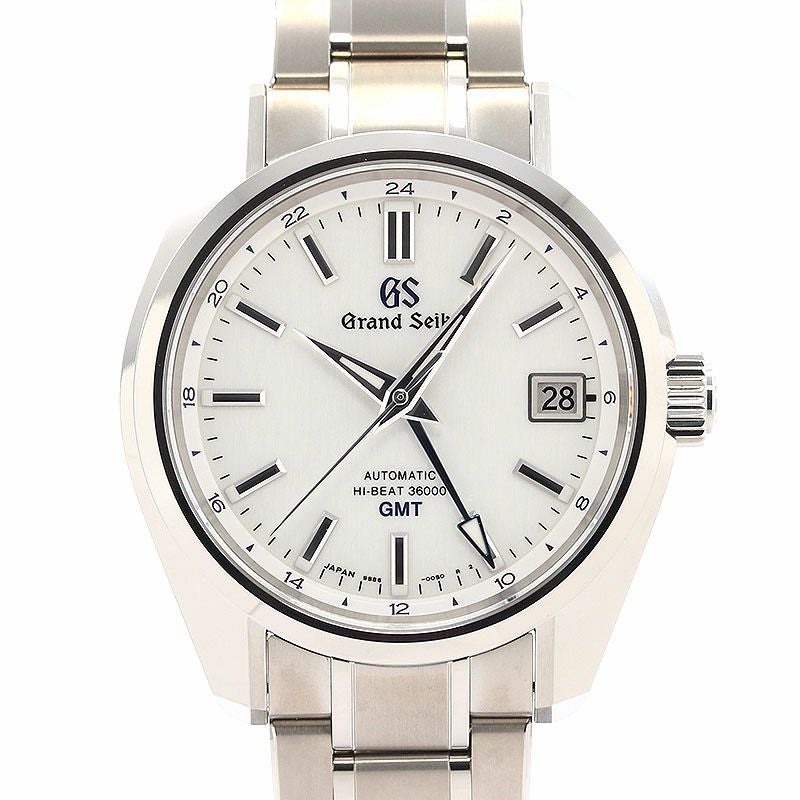 【中古】GRAND SEIKO HERITAGE COLLECTION HI-BEAT 36000 GMT 44GS 55TH ANNIVERSARY LIMITED EDITION グランドセイコー ヘリテージコレクション メカニカルハイビートGMT 44GS 55周年記念限定モデル SBGJ255 (9S86-00R0)