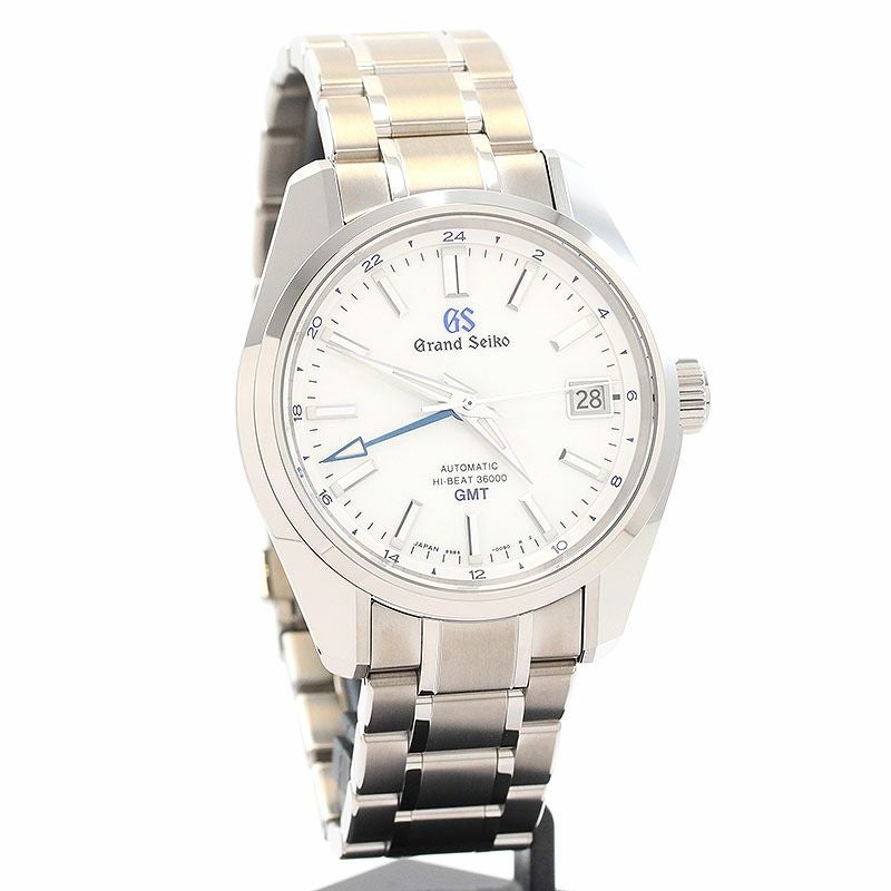 【中古】GRAND SEIKO HERITAGE COLLECTION HI-BEAT 36000 GMT 44GS 55TH ANNIVERSARY LIMITED EDITION グランドセイコー ヘリテージコレクション メカニカルハイビートGMT 44GS 55周年記念限定モデル SBGJ255 (9S86-00R0)