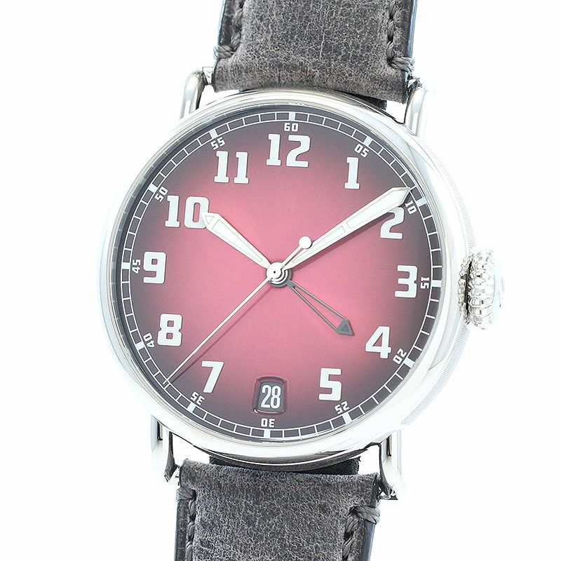 【中古】H.MOSER HERITAGE DUAL TIME H.モーザー ヘリテージ・デュアルタイム 8809-1200