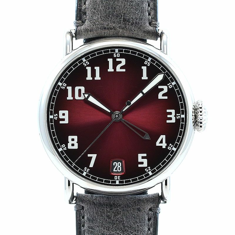 【中古】H.MOSER HERITAGE DUAL TIME H.モーザー ヘリテージ・デュアルタイム 8809-1200