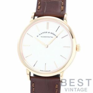 【中古】A.LANGE & SOHNE SAXONIA FLACH A.ランゲ&ゾーネ サクソニア フラッハ 201.033 (LS2014AG)