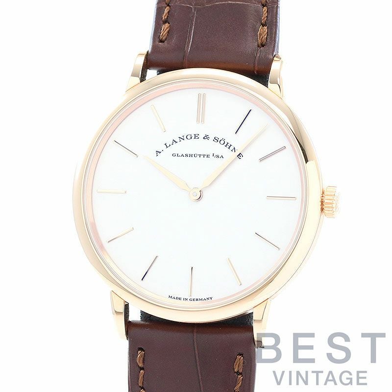 【中古】A.LANGE & SOHNE SAXONIA FLACH A.ランゲ&ゾーネ サクソニア フラッハ 201.033 (LS2014AG)