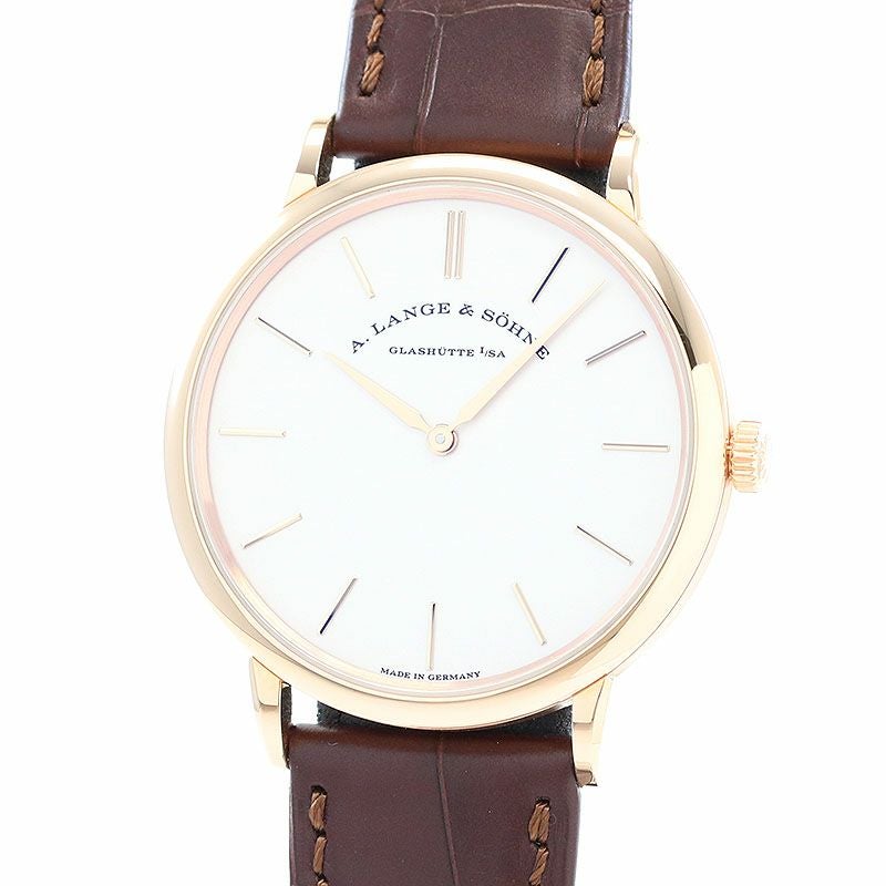 【中古】A.LANGE & SOHNE SAXONIA FLACH A.ランゲ&ゾーネ サクソニア フラッハ 201.033 (LS2014AG)