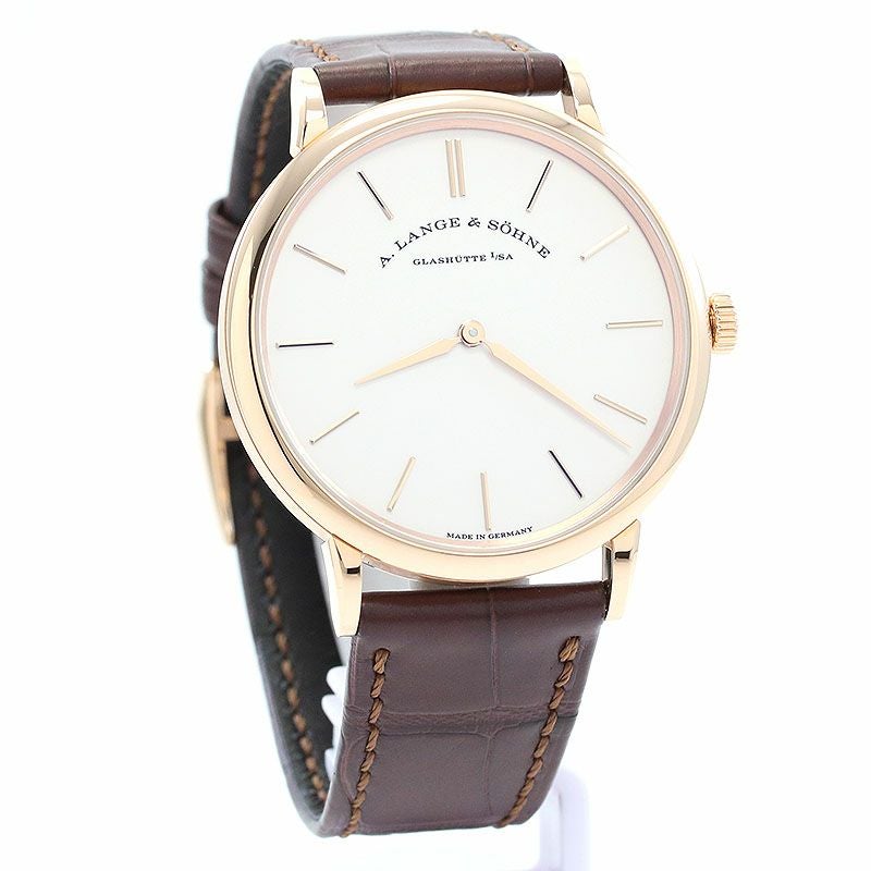 【中古】A.LANGE & SOHNE SAXONIA FLACH A.ランゲ&ゾーネ サクソニア フラッハ 201.033 (LS2014AG)