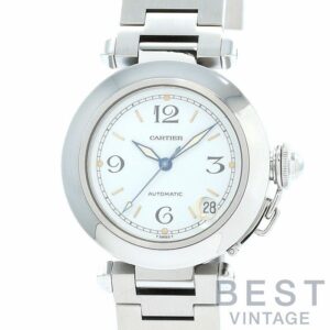 【中古】CARTIER PASHA C DE CARTIER 35MM カルティエ パシャ C ドゥ カルティエ 35MM W31015M7