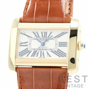 【中古】CARTIER TANK DIVAN LARGE MODEL カルティエ タンク ディヴァン LM W6300856