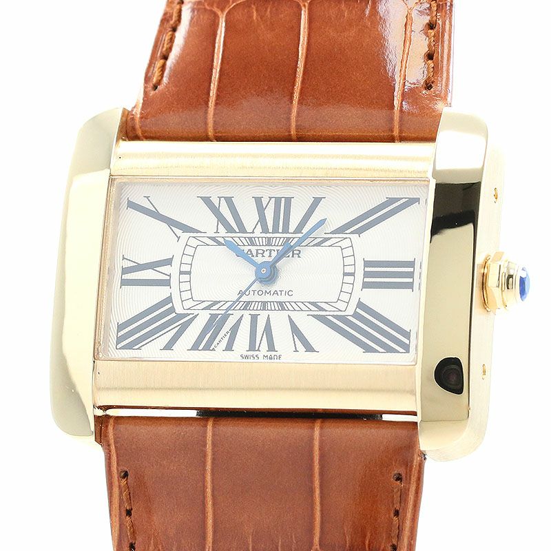 【中古】CARTIER TANK DIVAN LARGE MODEL カルティエ タンク ディヴァン LM W6300856
