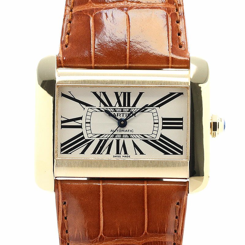 【中古】CARTIER TANK DIVAN LARGE MODEL カルティエ タンク ディヴァン LM W6300856