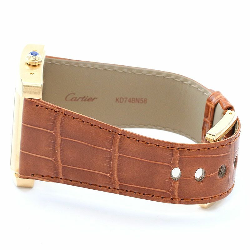 【中古】CARTIER TANK DIVAN LARGE MODEL カルティエ タンク ディヴァン LM W6300856