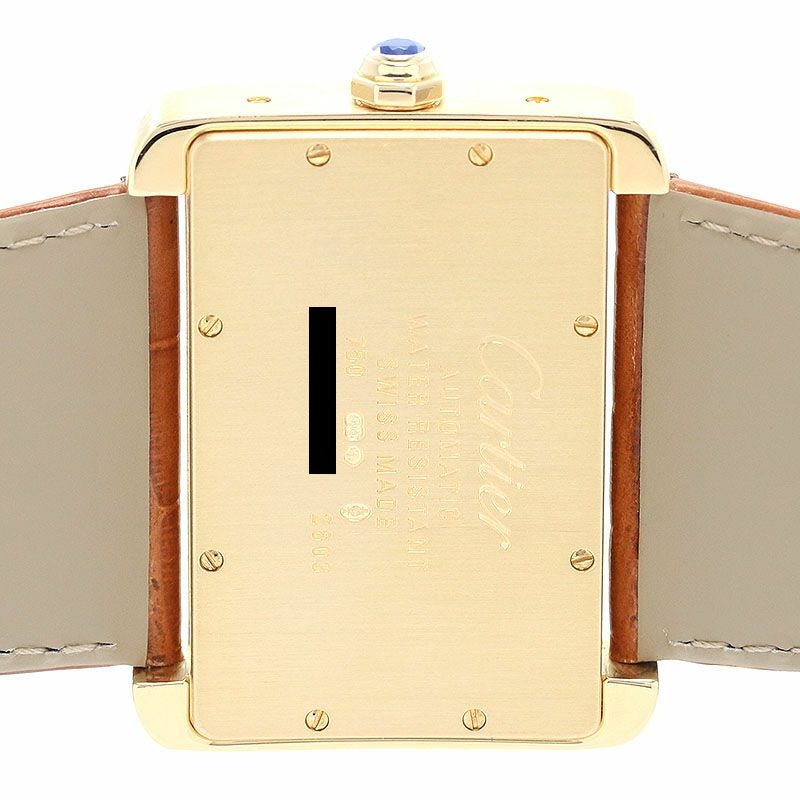 【中古】CARTIER TANK DIVAN LARGE MODEL カルティエ タンク ディヴァン LM W6300856