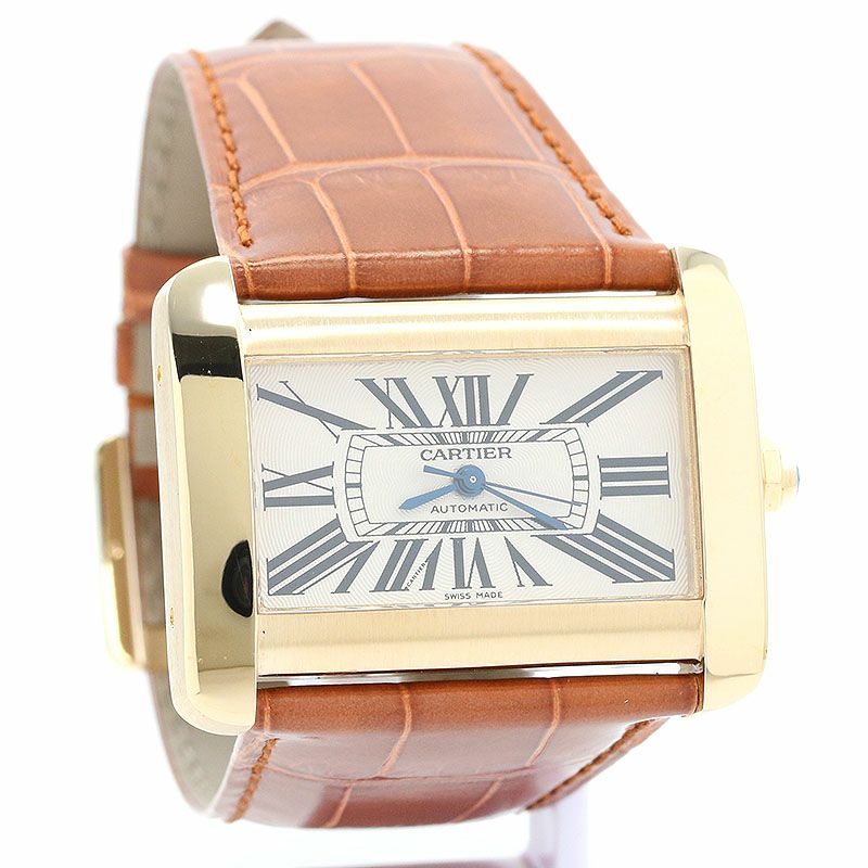 【中古】CARTIER TANK DIVAN LARGE MODEL カルティエ タンク ディヴァン LM W6300856