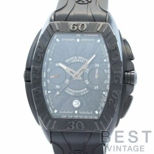 【中古】FRANCK MULLER CONQUISTADOR GRAND PRIX フランク・ミュラー コンキスタドールグランプリ 8900CCDTGPJ BLACK TT