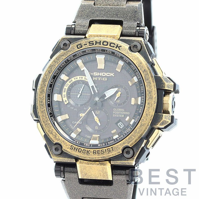 【中古】CASIO G-SHOCK MT-G VINTAGE PROCESSING MODEL カシオ Gショック MT-G ヴィンテージ加工モデル MTG-G1000BS-1AJR