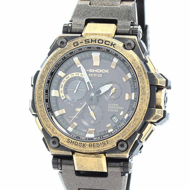 【中古】CASIO G-SHOCK MT-G VINTAGE PROCESSING MODEL カシオ Gショック MT-G ヴィンテージ加工モデル MTG-G1000BS-1AJR