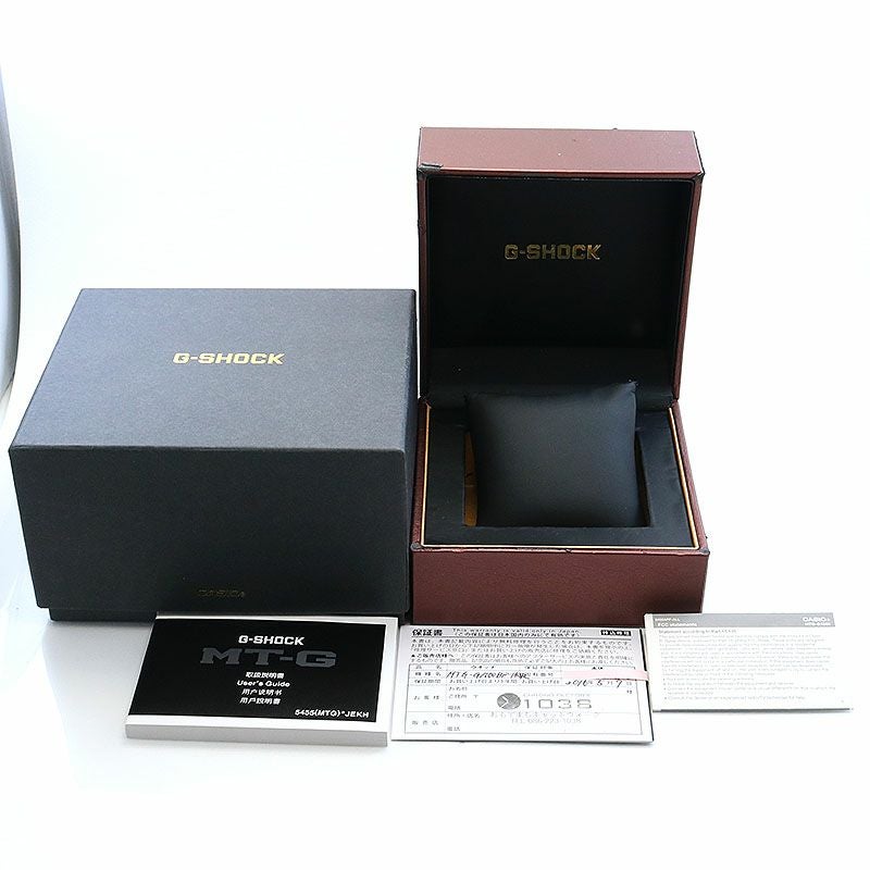 【中古】CASIO G-SHOCK MT-G VINTAGE PROCESSING MODEL カシオ Gショック MT-G ヴィンテージ加工モデル MTG-G1000BS-1AJR
