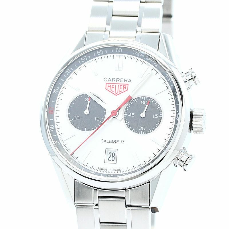 【中古】TAG HEUER CARRERA CALIBRE 17 CHRONOGRAPH JACK HEUER LIMITED EDITION タグ・ホイヤー カレラ キャリバー17 クロノグラフ ジャック・ホイヤー リミテッドエディション CV2119.BA0722