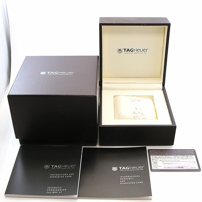 【中古】TAG HEUER CARRERA CALIBRE 17 CHRONOGRAPH JACK HEUER LIMITED EDITION タグ・ホイヤー カレラ キャリバー17 クロノグラフ ジャック・ホイヤー リミテッドエディション CV2119.BA0722