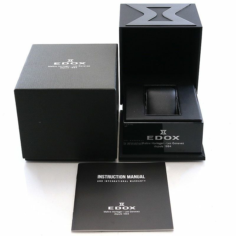 【中古】EDOX NEPTUNIAN GRANDE RESERVE DATE AUTOMATIC エドックス ネプチュニアン グランデ リザーブ デイト オートマティック 80801-3VM-VDN