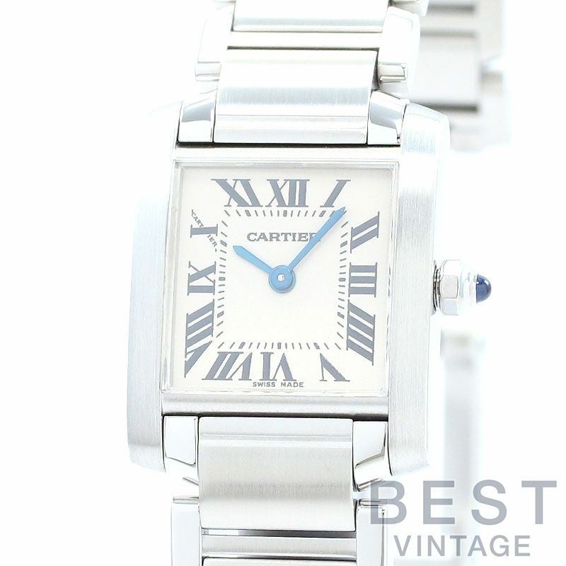 【中古】CARTIER TANK FRANCAISE SMALL MODEL カルティエ タンク フランセーズ SM W51008Q3