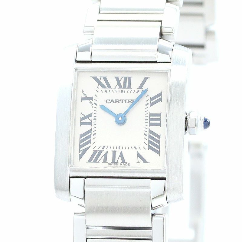 【中古】CARTIER TANK FRANCAISE SMALL MODEL カルティエ タンク フランセーズ SM W51008Q3