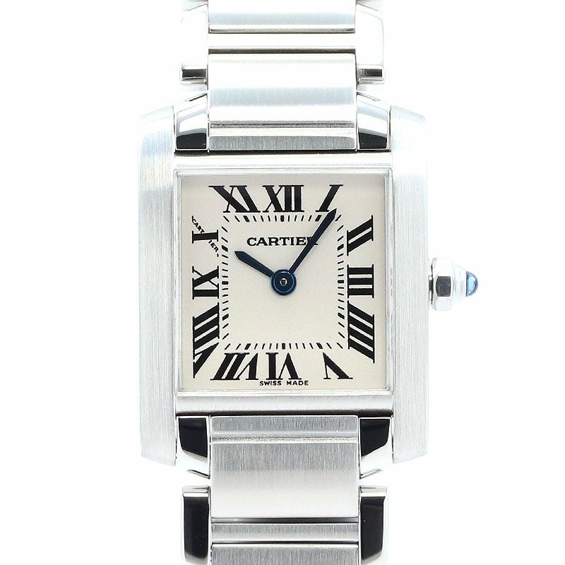 【中古】CARTIER TANK FRANCAISE SMALL MODEL カルティエ タンク フランセーズ SM W51008Q3