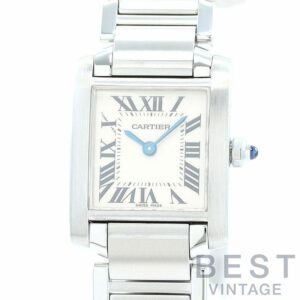 【中古】CARTIER TANK FRANCAISE SMALL MODEL カルティエ タンク フランセーズ SM W51008Q3
