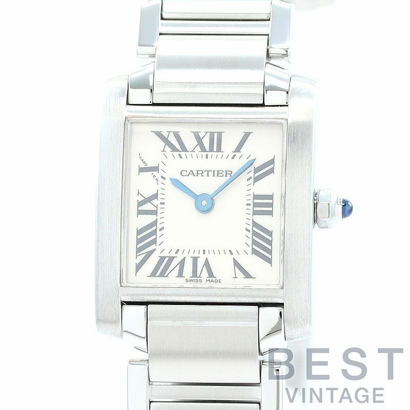 【中古】CARTIER TANK FRANCAISE SMALL MODEL カルティエ タンク フランセーズ SM W51008Q3