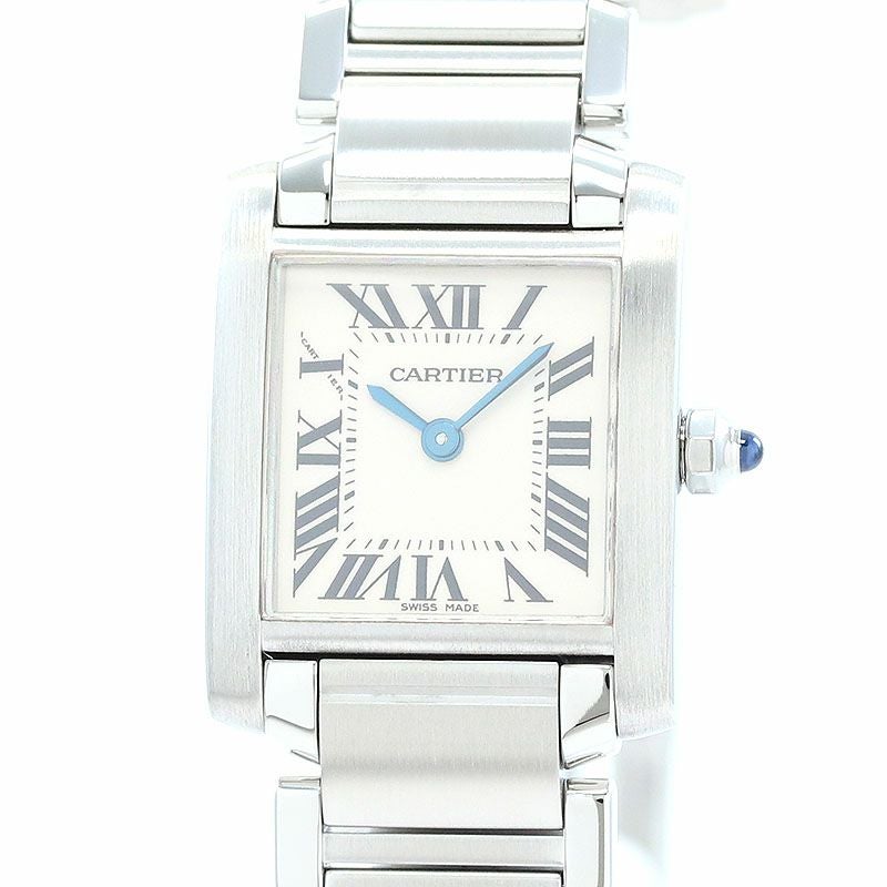 【中古】CARTIER TANK FRANCAISE SMALL MODEL カルティエ タンク フランセーズ SM W51008Q3