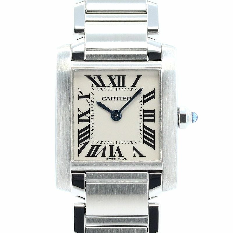 【中古】CARTIER TANK FRANCAISE SMALL MODEL カルティエ タンク フランセーズ SM W51008Q3